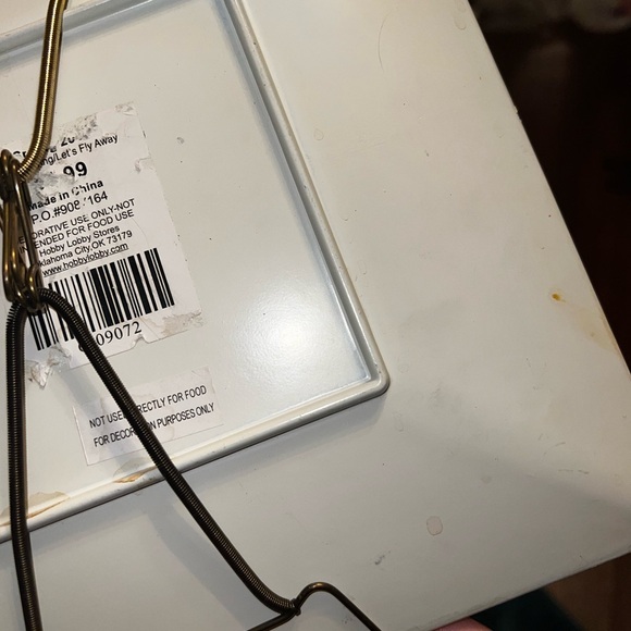 ⭐️Outdoor Living Bird Art Print Square Plate Decor Hobby Lobby - Picture 6 of 7